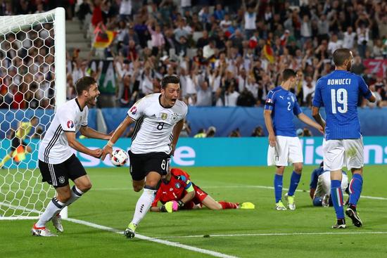 欧洲杯-9轮点球诺伊尔2扑点 德国7-6淘汰意大利